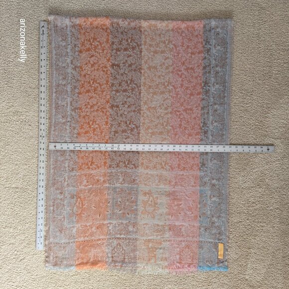 NWOT Otto Amano Cashmere Lightweight Scarf - Picture 2 of 15